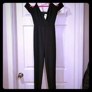 Cold Shoulder Full-length Jumpsuit / Romper